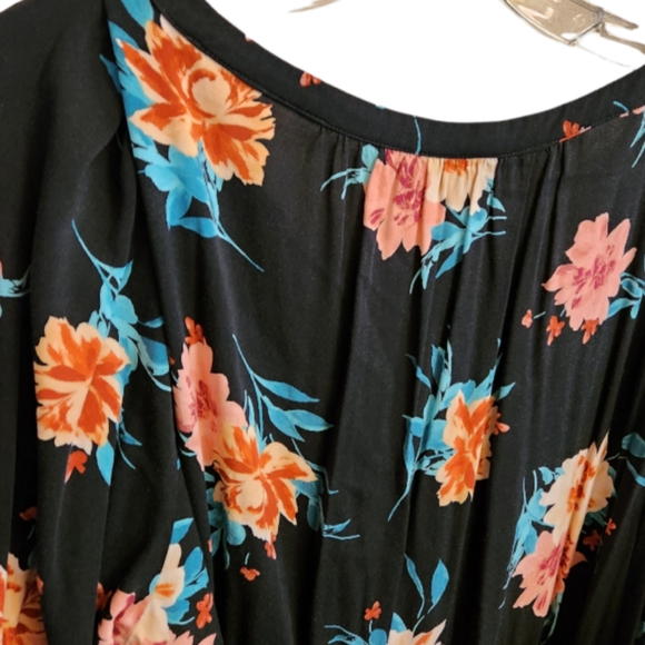 Torrid Mini Stretch Challis A-line Dress size 2 - Picture 6 of 6